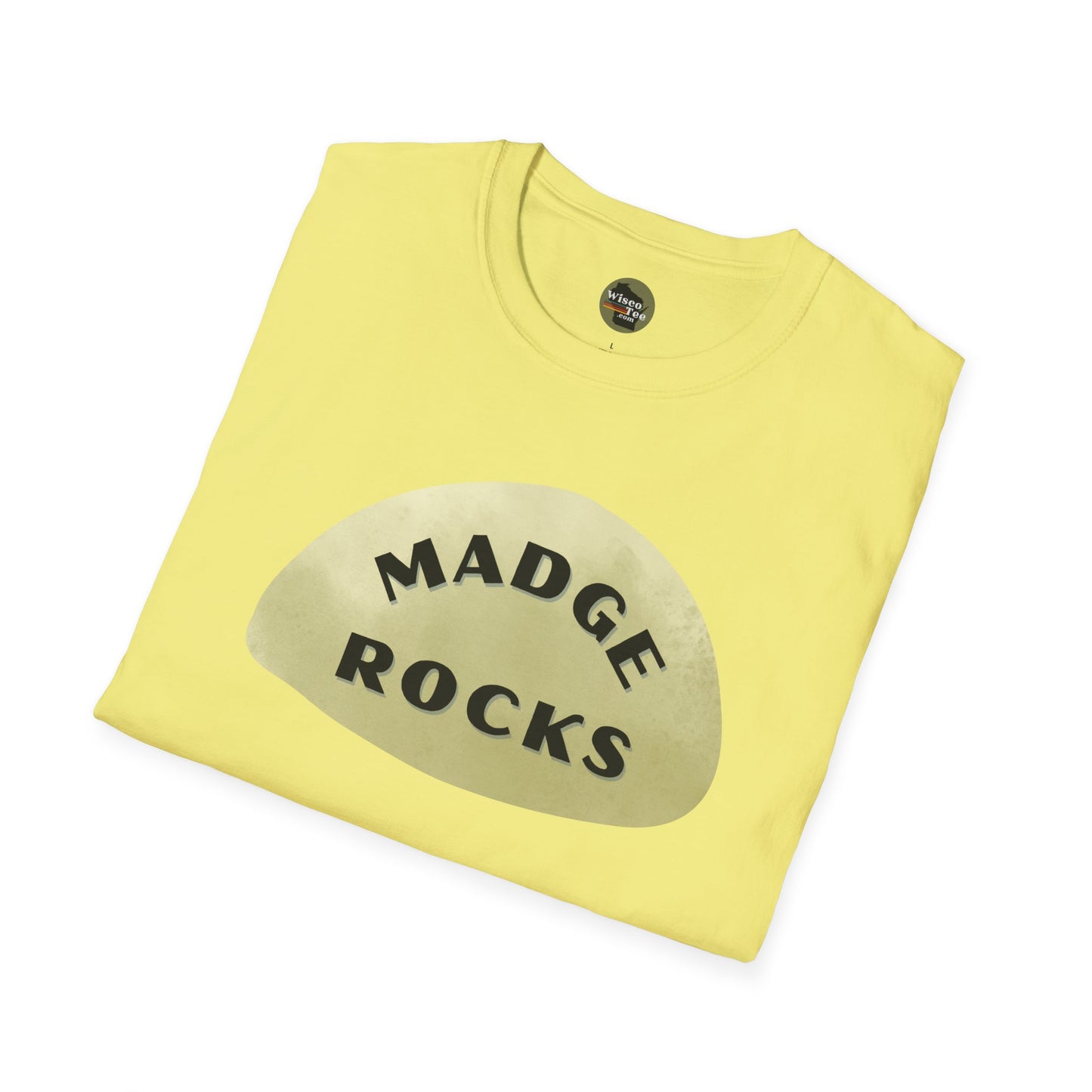 "MADGE ROCKS" Unisex Softstyle T-Shirt - Casual Comfort for Every Occasion