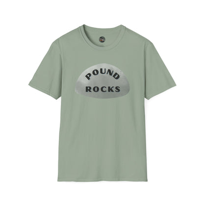 "POUND ROCKS" Unisex Softstyle T-Shirt - Casual Comfort for Every Occasion