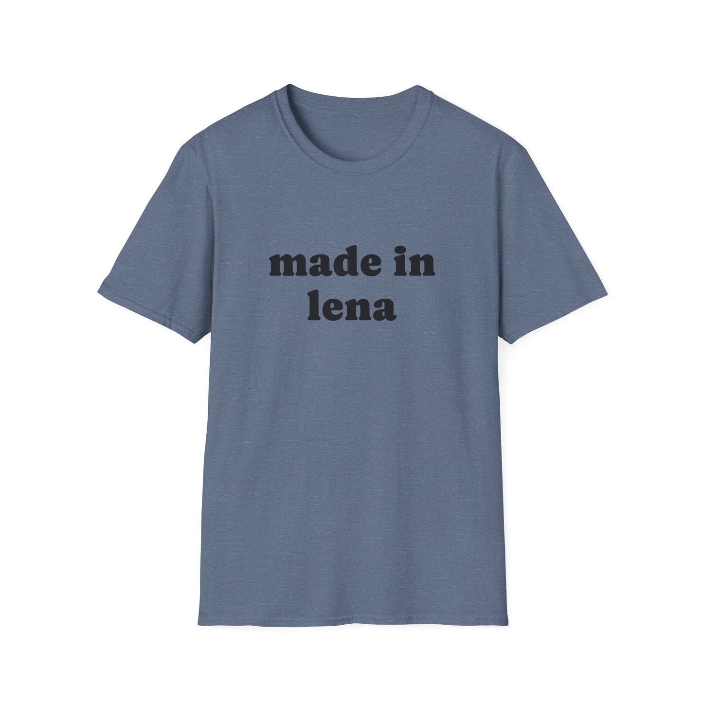 "Made in Lena" Unisex Softstyle T-Shirt - Casual Comfort for Every Occasion
