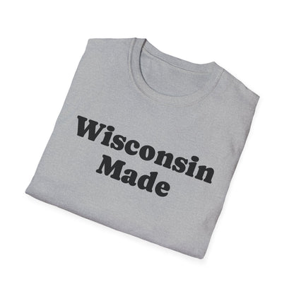 "Wisconsin Made" Unisex Softstyle T-Shirt - Casual Comfort for Every Occasion
