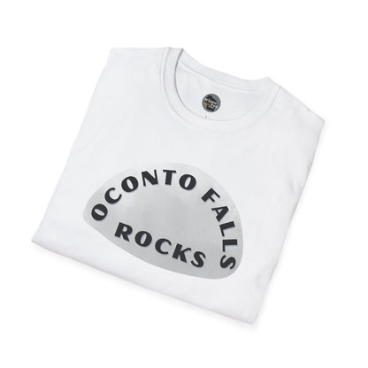 "OCONTO FALLS ROCKS" Unisex Softstyle T-Shirt - Casual Comfort for Every Occasion
