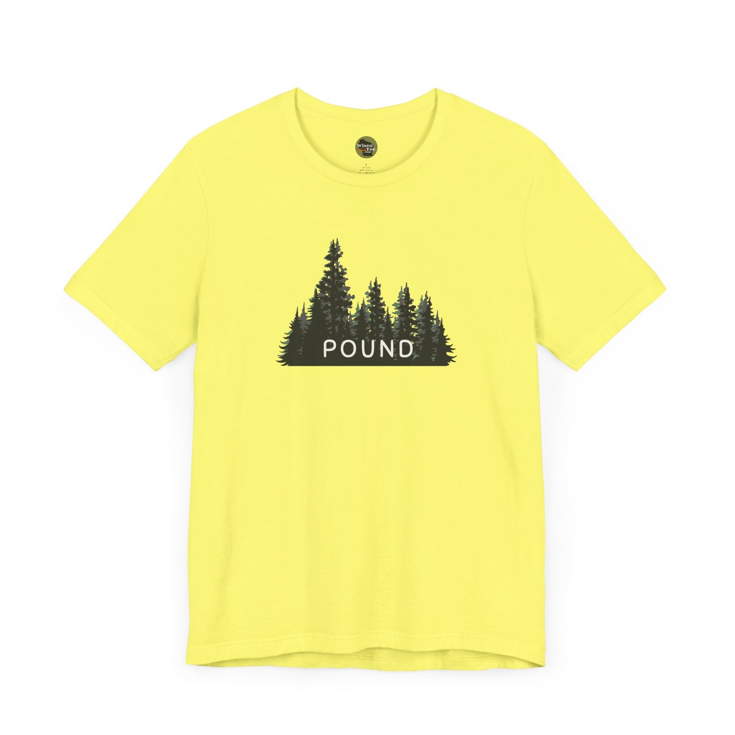 Pound Forest Graphic Unisex Tee - Nature Inspired Short Sleeve Shirt