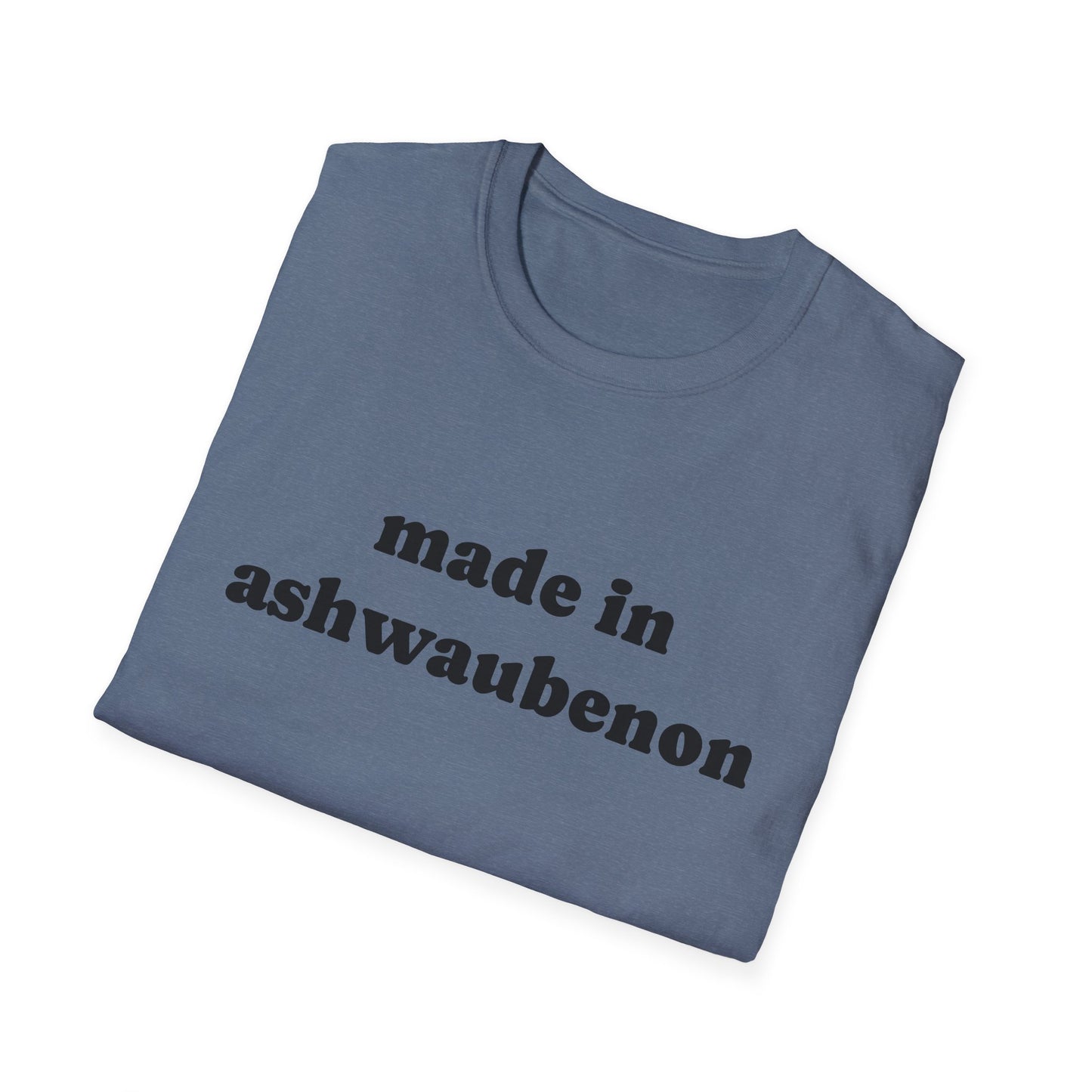 "Made in Ashwaubenon" Unisex Softstyle T-Shirt - Casual Comfort for Every Occasion