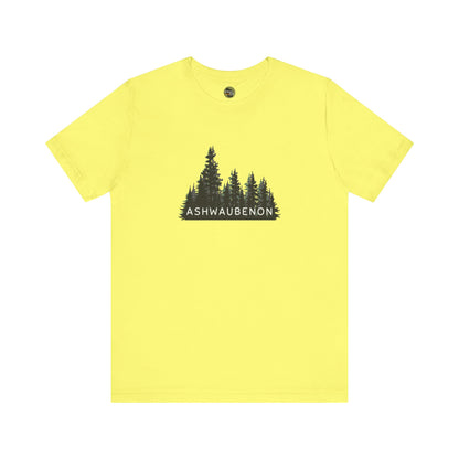 Ashwaubenon Forest Graphic Unisex Tee - Nature Inspired Short Sleeve Shirt