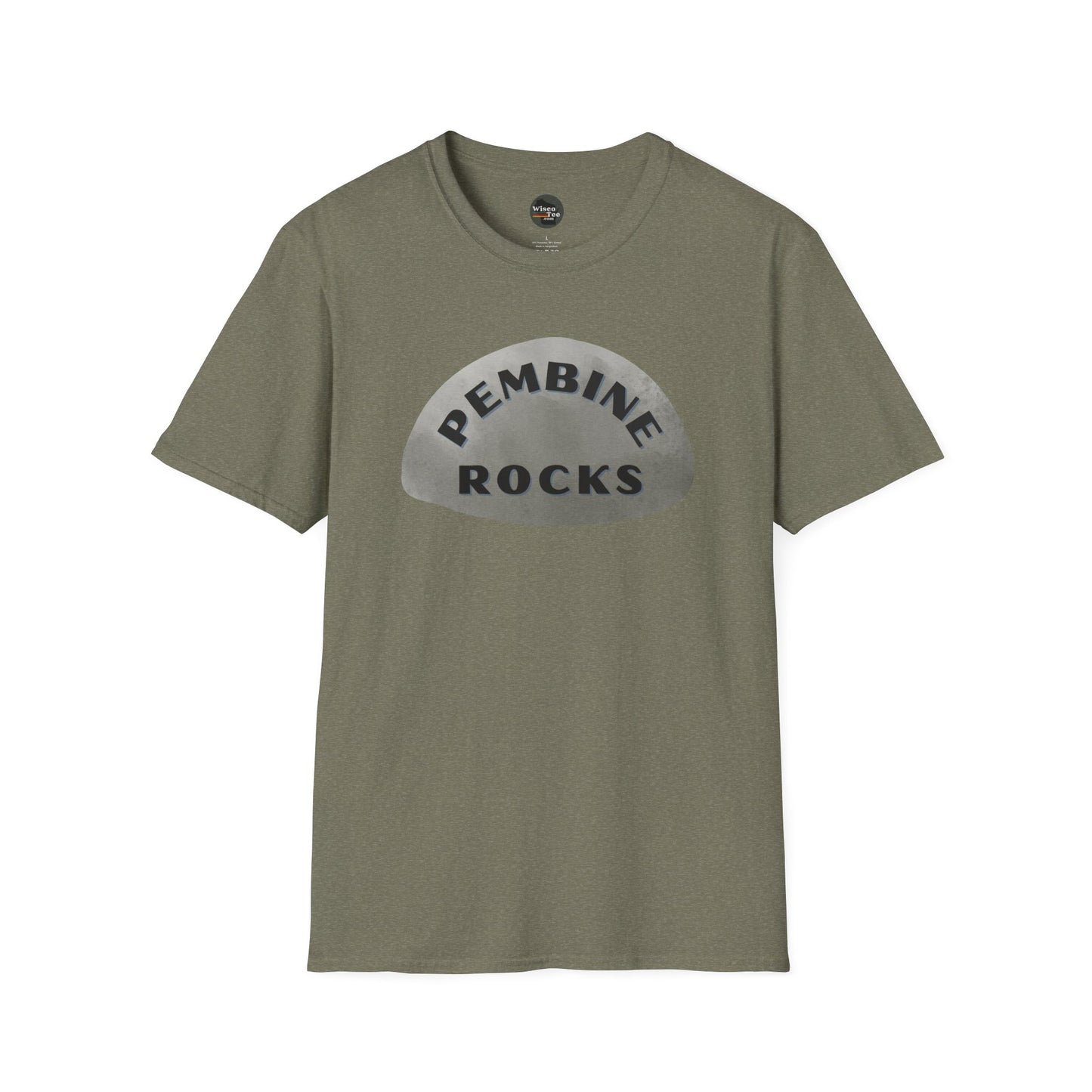 "PEMBINE ROCKS" Unisex Softstyle T-Shirt - Casual Comfort for Every Occasion