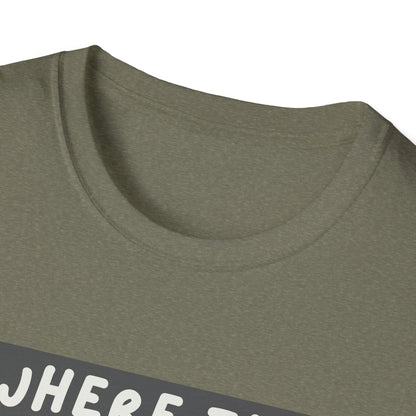 "Where the Hell is Oconto Falls" Unisex Softstyle T-Shirt - Casual Comfort for Every Occasion