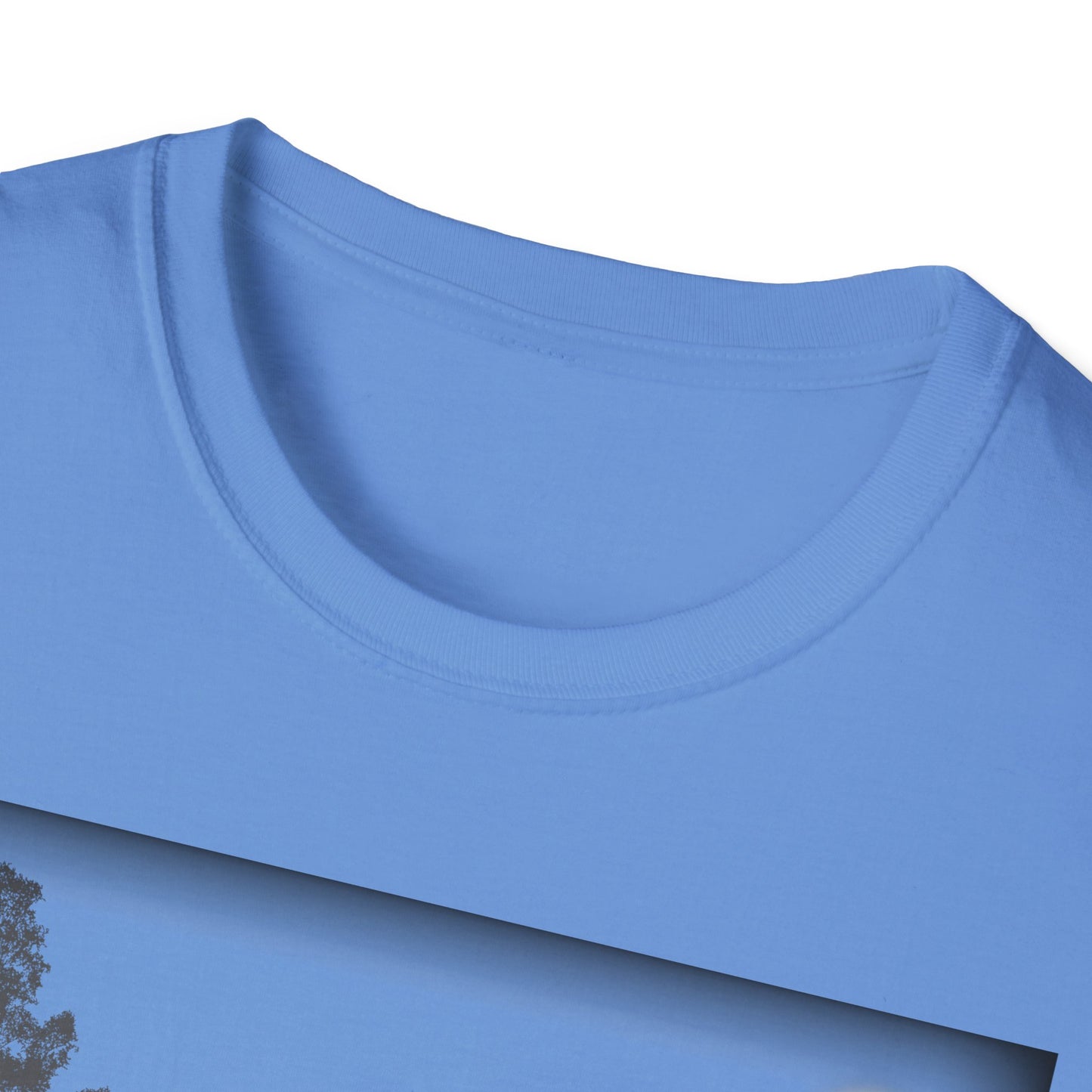 Long Lake Sun Scene - Unisex Softstyle T-Shirt - Casual Comfort for Every Occasion