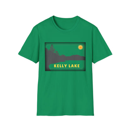 Kelly Lake Sun Scene - Unisex Softstyle T-Shirt - Casual Comfort for Every Occasion