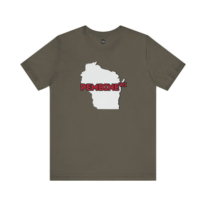 Pembine WI - Wisconsin City Pride T-shirt - Beautifully Soft and Comfortable