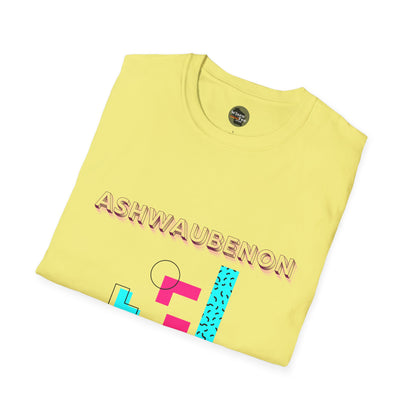 Ashwaubenon Retro 80s Unisex Softstyle T-Shirt - Casual Comfort for Every Occasion