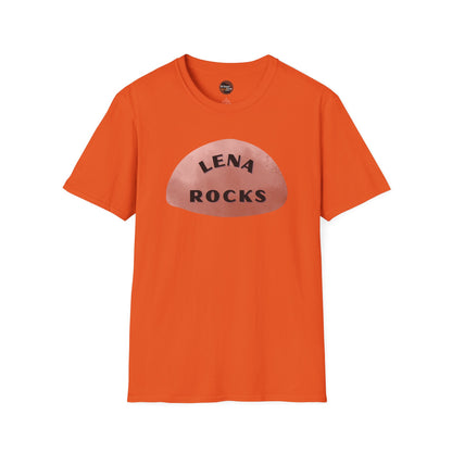 "LENA ROCKS" Unisex Softstyle T-Shirt - Casual Comfort for Every Occasion