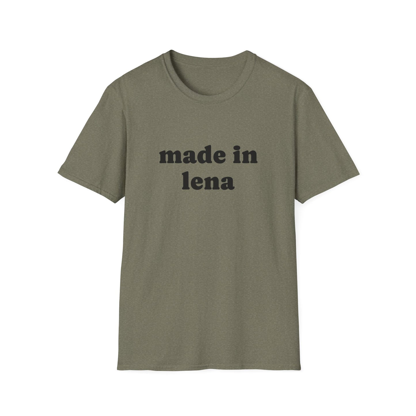 "Made in Lena" Unisex Softstyle T-Shirt - Casual Comfort for Every Occasion