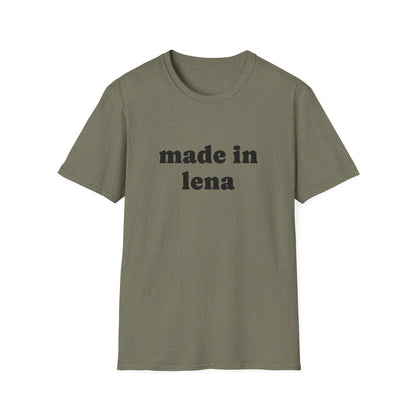 "Made in Lena" Unisex Softstyle T-Shirt - Casual Comfort for Every Occasion