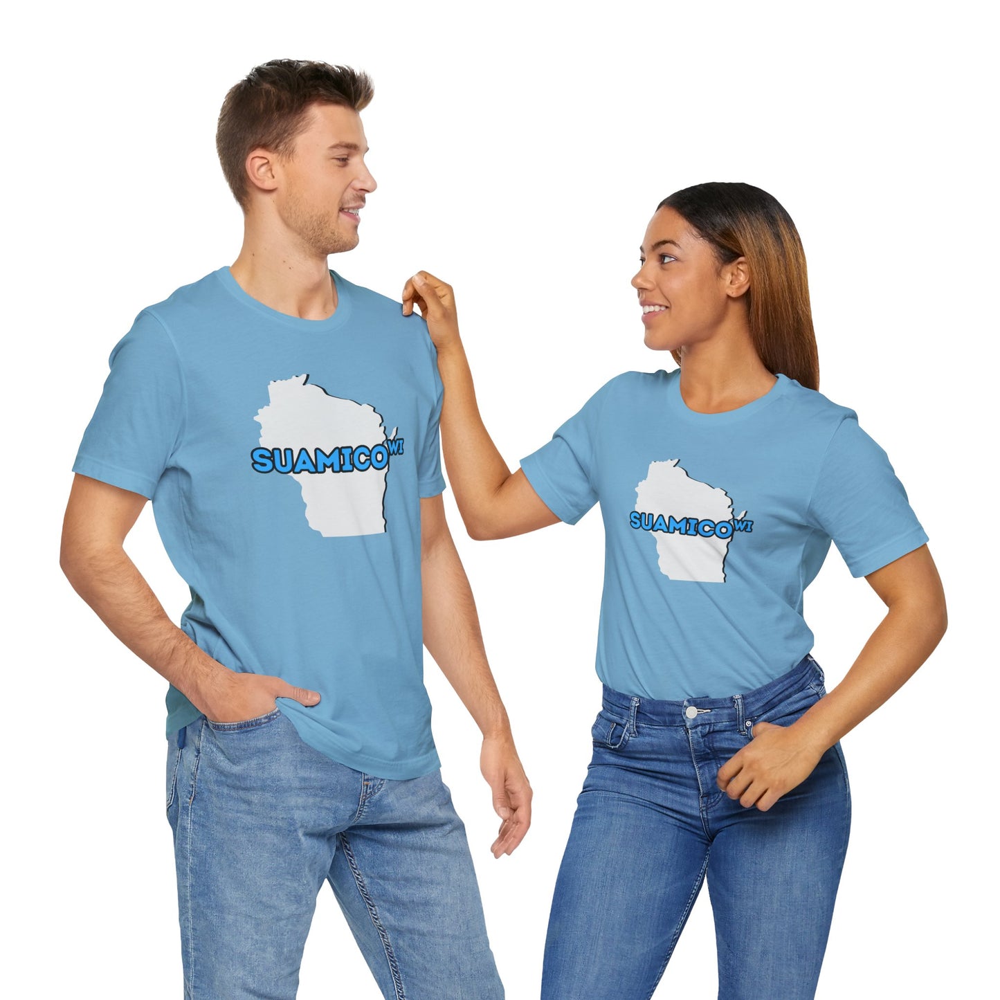 Suamico WI - Wisconsin City Pride T-shirt - Beautifully Soft and Comfortable