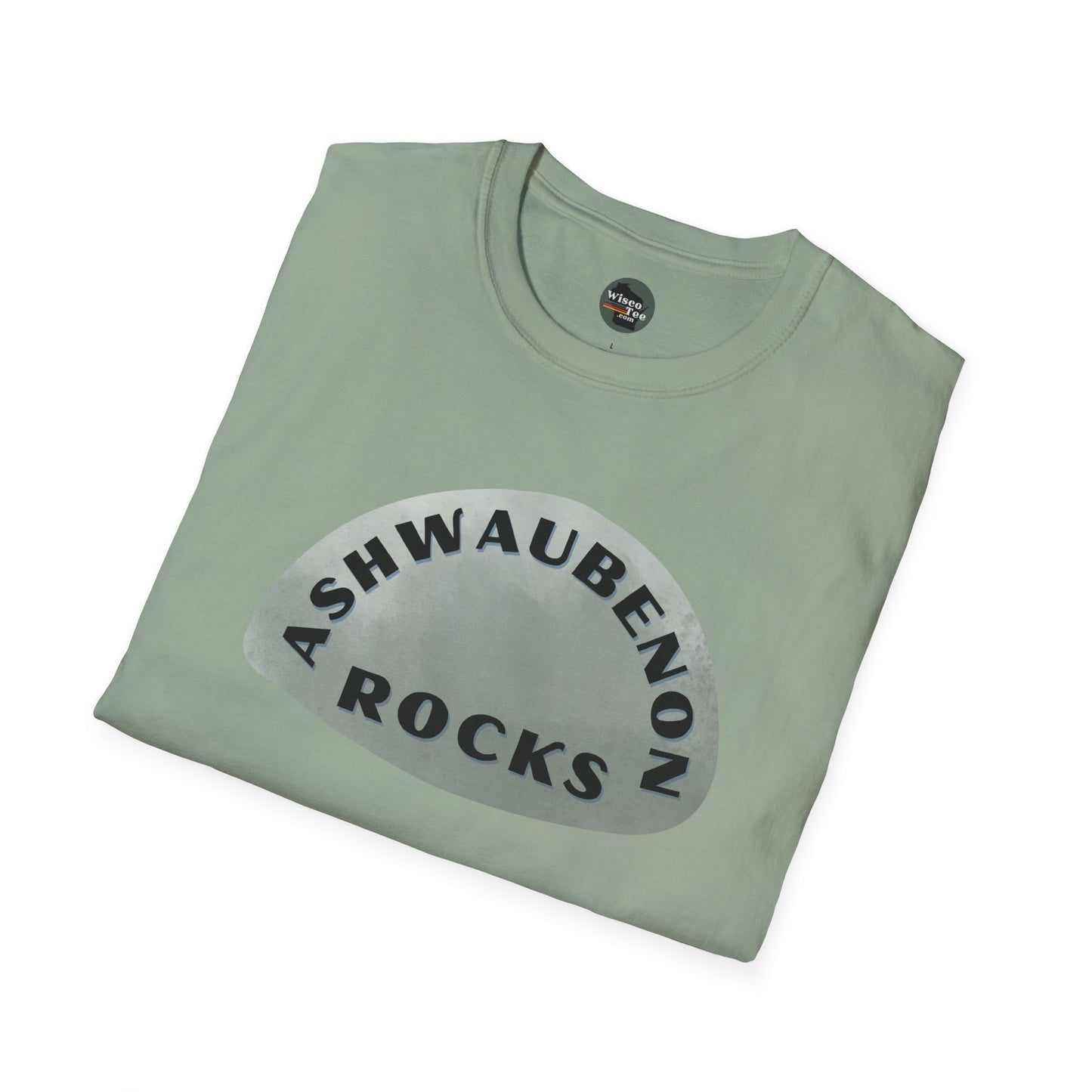 "ASHWAUBENON ROCKS" Unisex Softstyle T-Shirt - Casual Comfort for Every Occasion