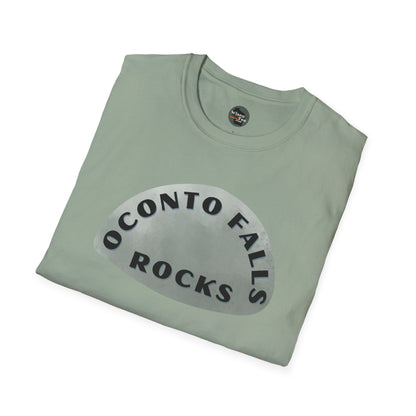 "OCONTO FALLS ROCKS" Unisex Softstyle T-Shirt - Casual Comfort for Every Occasion