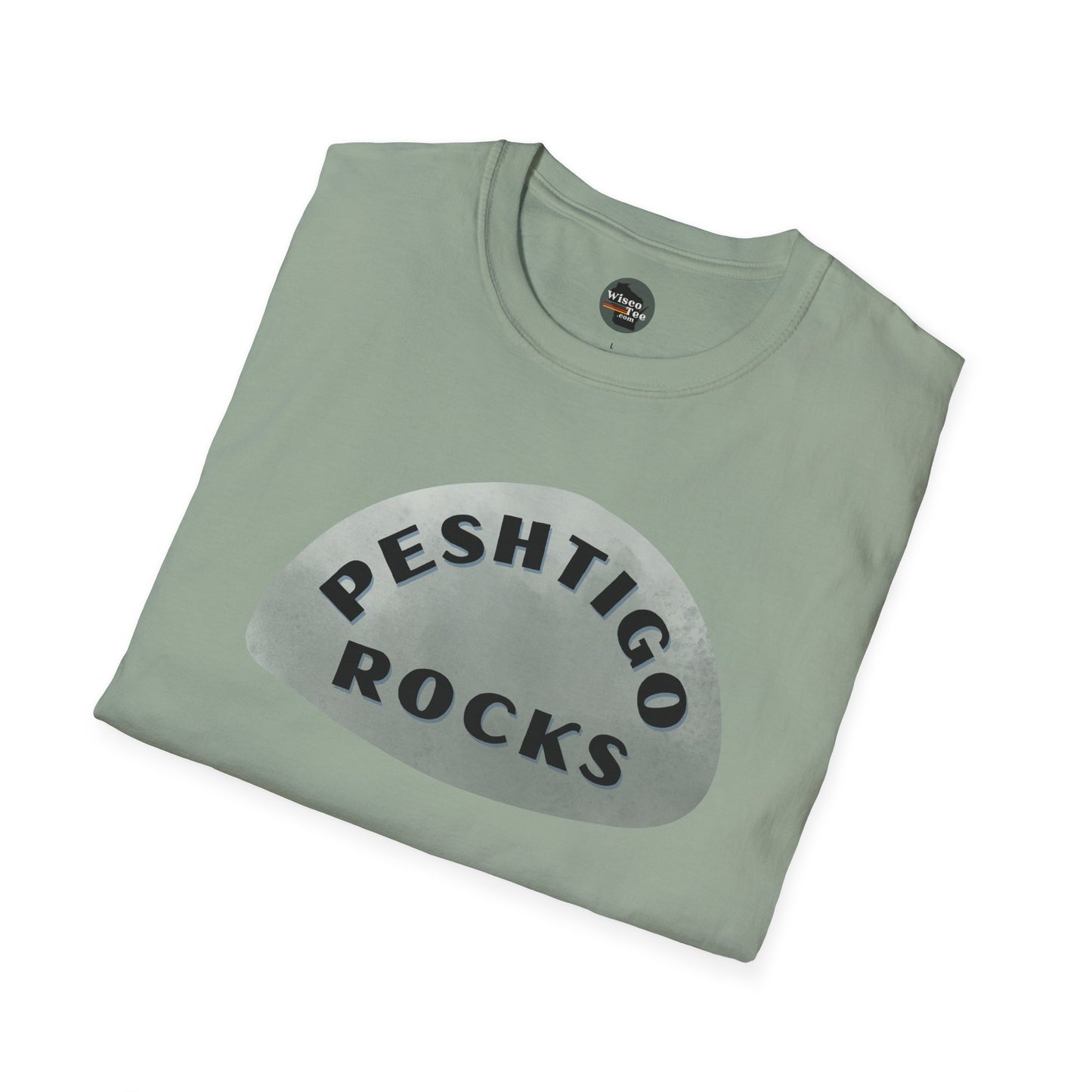 "PESHTIGO ROCKS" Unisex Softstyle T-Shirt - Casual Comfort for Every Occasion