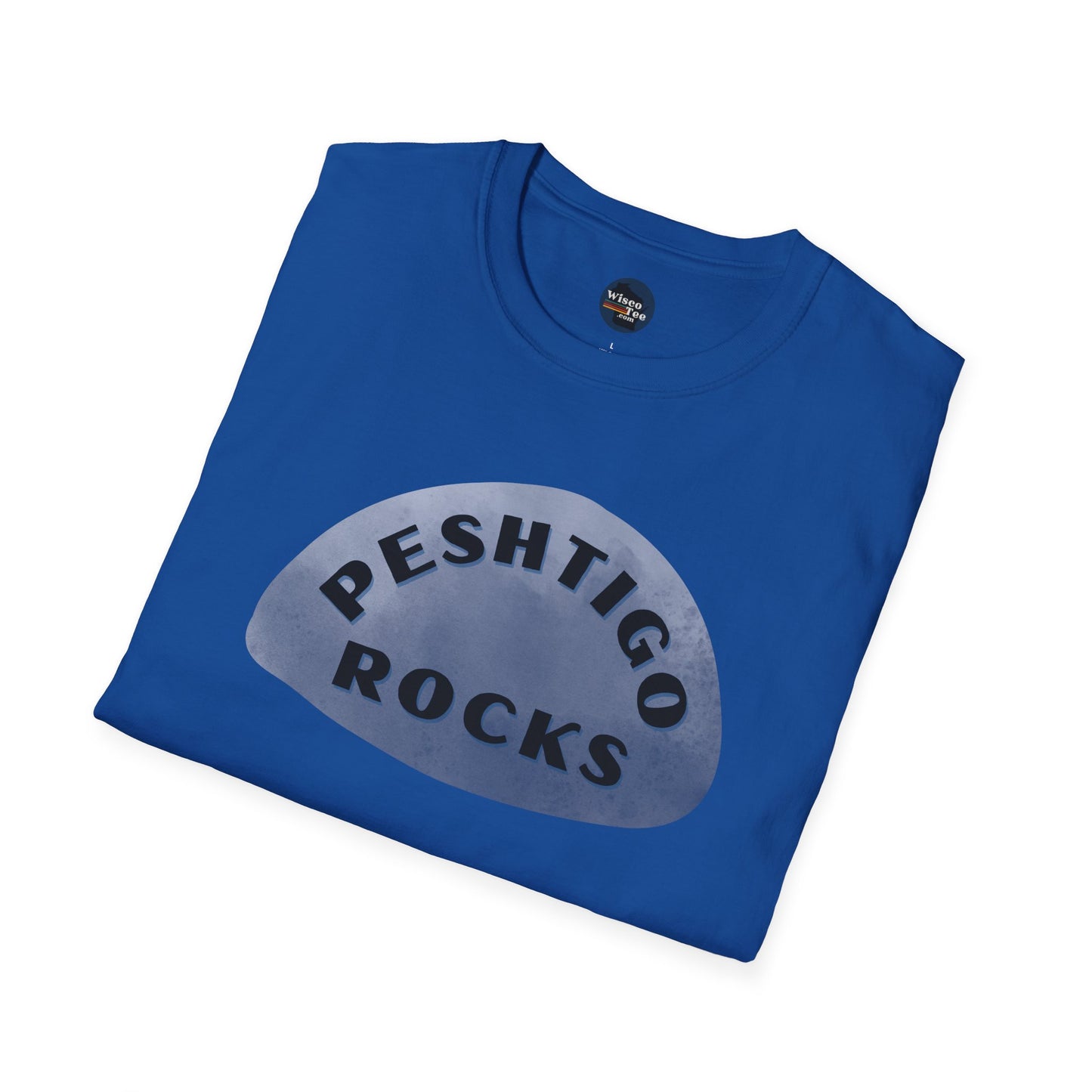 "PESHTIGO ROCKS" Unisex Softstyle T-Shirt - Casual Comfort for Every Occasion