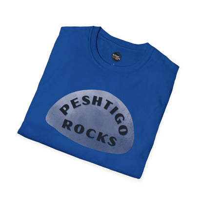 "PESHTIGO ROCKS" Unisex Softstyle T-Shirt - Casual Comfort for Every Occasion