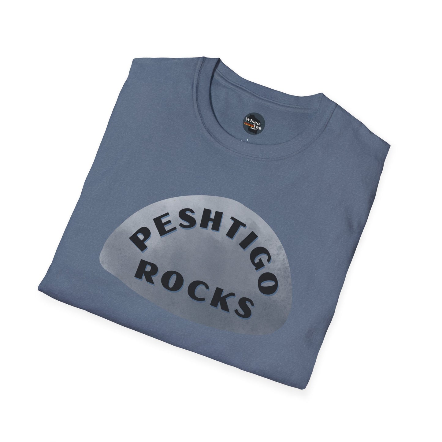 "PESHTIGO ROCKS" Unisex Softstyle T-Shirt - Casual Comfort for Every Occasion