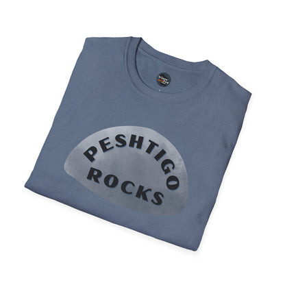 "PESHTIGO ROCKS" Unisex Softstyle T-Shirt - Casual Comfort for Every Occasion