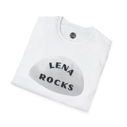 "LENA ROCKS" Unisex Softstyle T-Shirt - Casual Comfort for Every Occasion