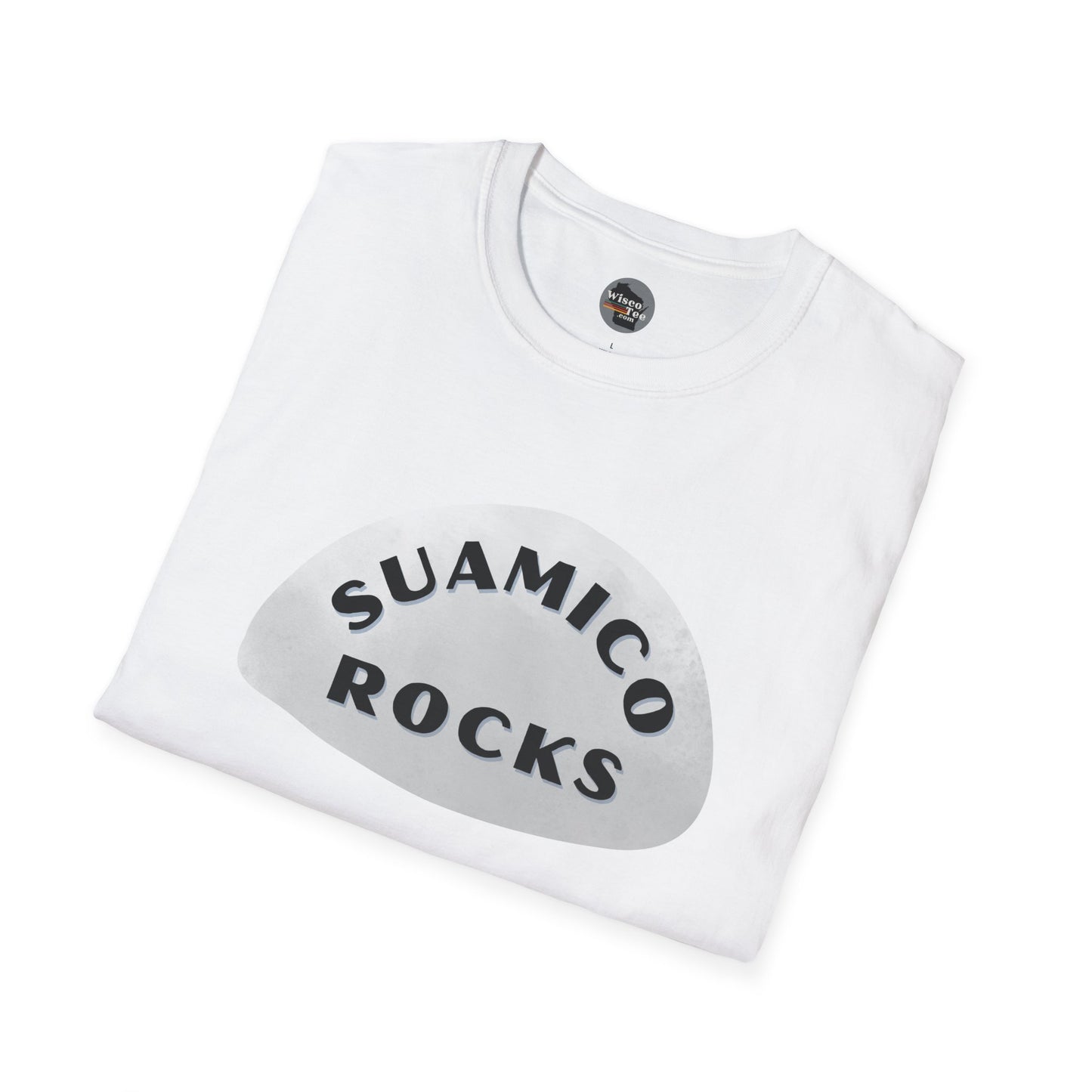 "SUAMICO ROCKS" Unisex Softstyle T-Shirt - Casual Comfort for Every Occasion
