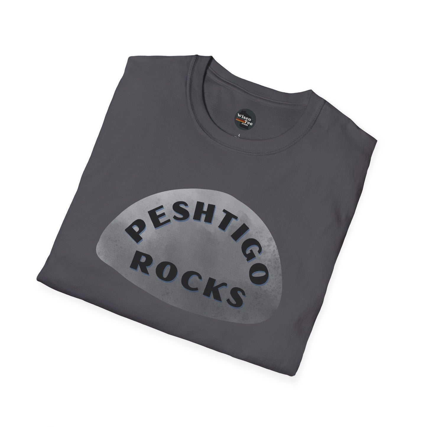 "PESHTIGO ROCKS" Unisex Softstyle T-Shirt - Casual Comfort for Every Occasion
