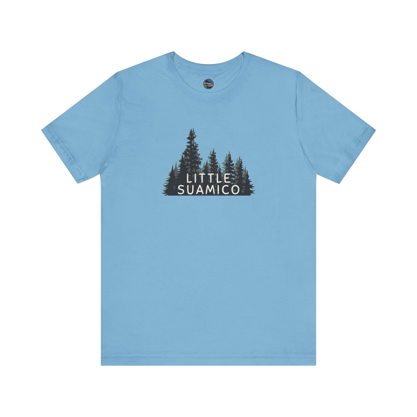 Little Suamico Forest Graphic Unisex Tee - Nature Inspired Short Sleeve Shirt