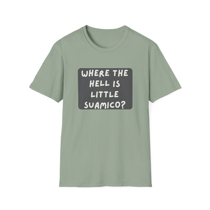 "Where the Hell is Little Suamico" Unisex Softstyle T-Shirt - Casual Comfort for Every Occasion