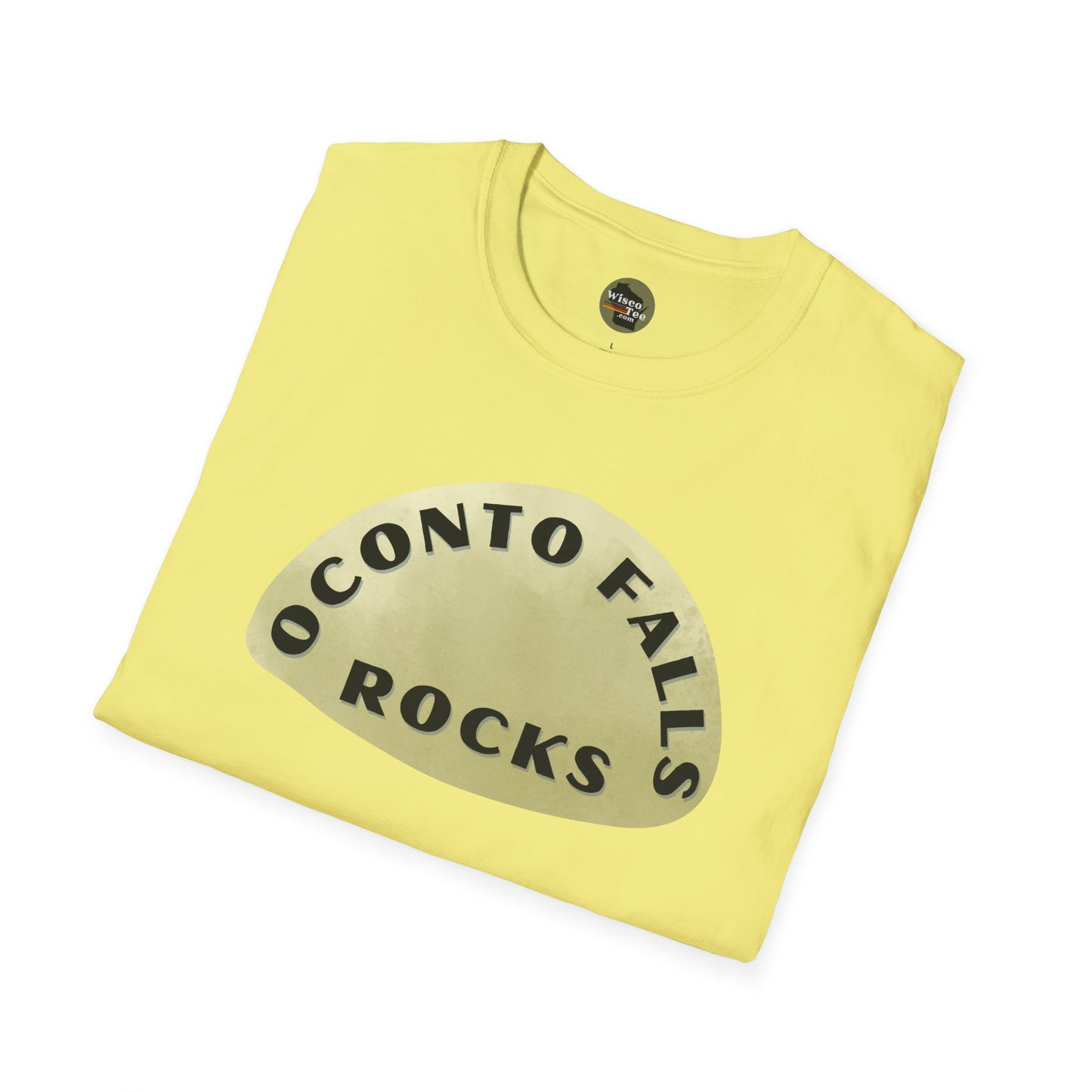 "OCONTO FALLS ROCKS" Unisex Softstyle T-Shirt - Casual Comfort for Every Occasion