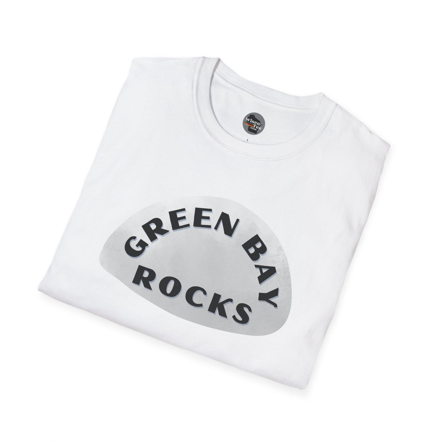 "GREEN BAY ROCKS" Unisex Softstyle T-Shirt - Casual Comfort for Every Occasion