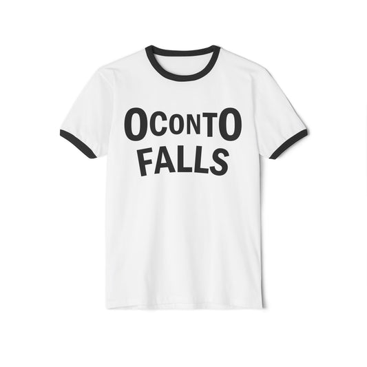Oconto Falls - Unisex Cotton Ringer T-Shirt