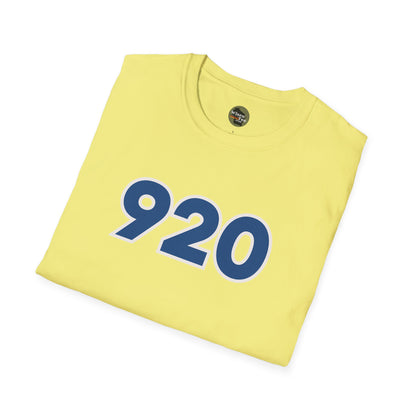 "920" Area Code Pride - Unisex Softstyle T-Shirt - Casual Comfort for Every Occasion