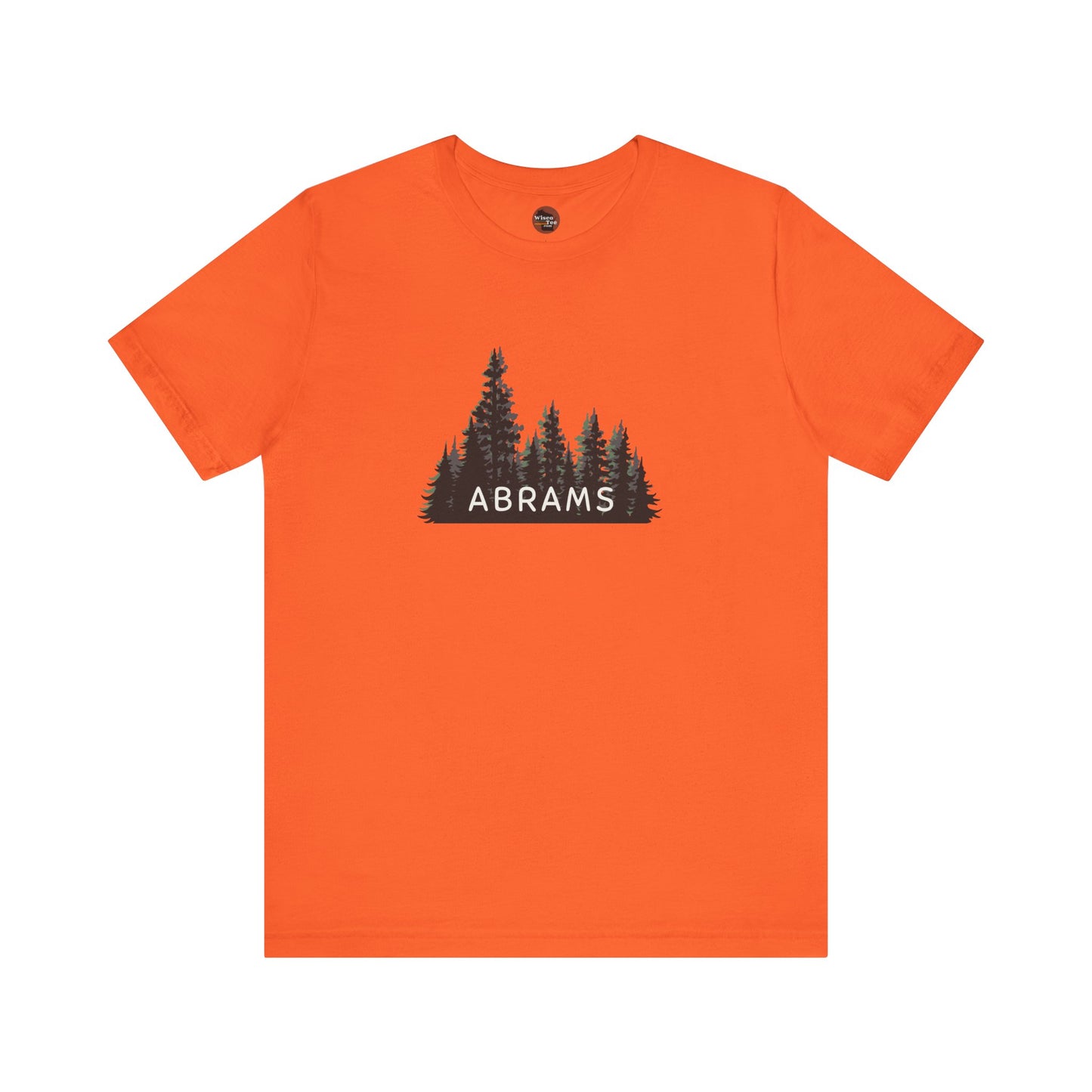 Abrams Forest Graphic Unisex Tee - Nature Inspired Short Sleeve Shirt