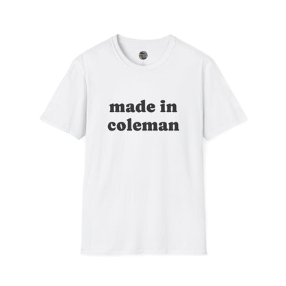 "Made in Coleman" Unisex Softstyle T-Shirt - Casual Comfort for Every Occasion