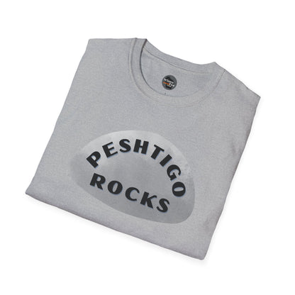 "PESHTIGO ROCKS" Unisex Softstyle T-Shirt - Casual Comfort for Every Occasion