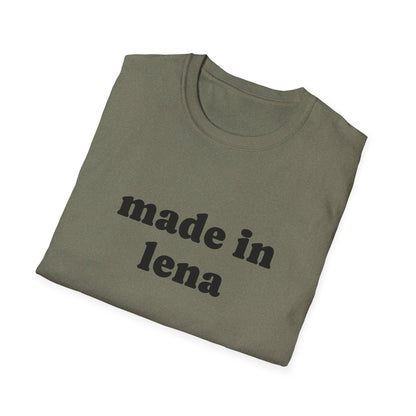 "Made in Lena" Unisex Softstyle T-Shirt - Casual Comfort for Every Occasion