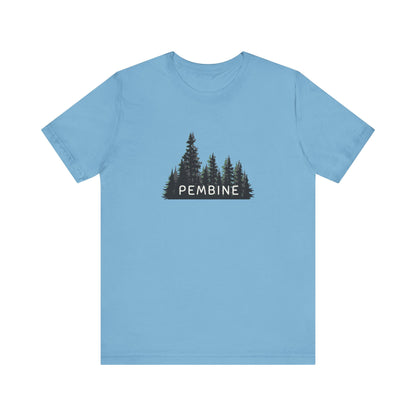 Pembine Forest Graphic Unisex Tee - Nature Inspired Short Sleeve Shirt