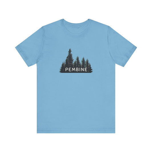 Pembine Forest Graphic Unisex Tee - Nature Inspired Short Sleeve Shirt