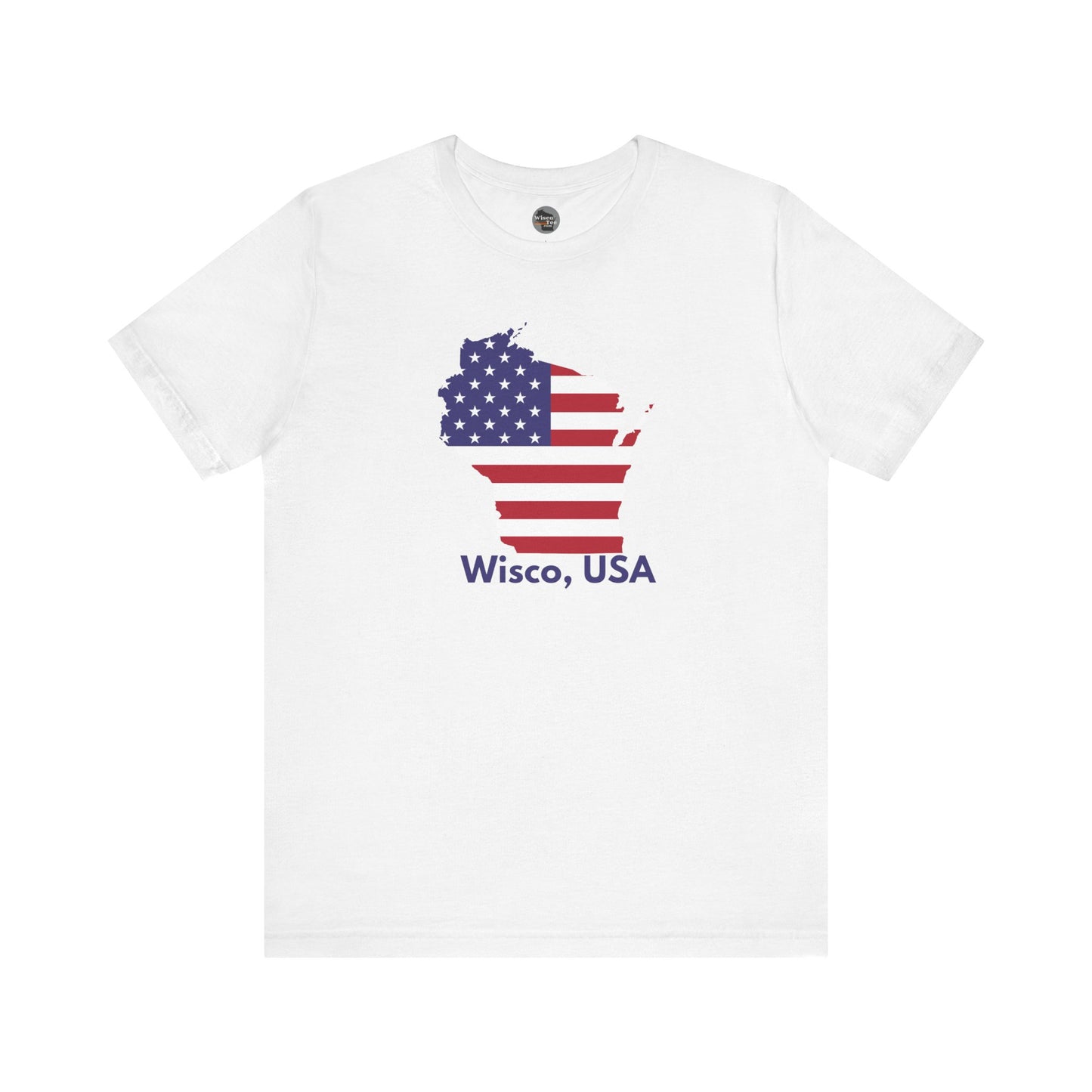 Wisco, USA - Wisconsin City Pride T-shirt - Beautifully Soft and Comfortable