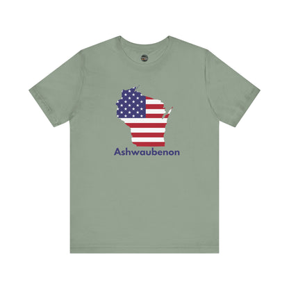 Ashwaubenon, USA - Wisconsin City Pride T-shirt - Beautifully Soft and Comfortable
