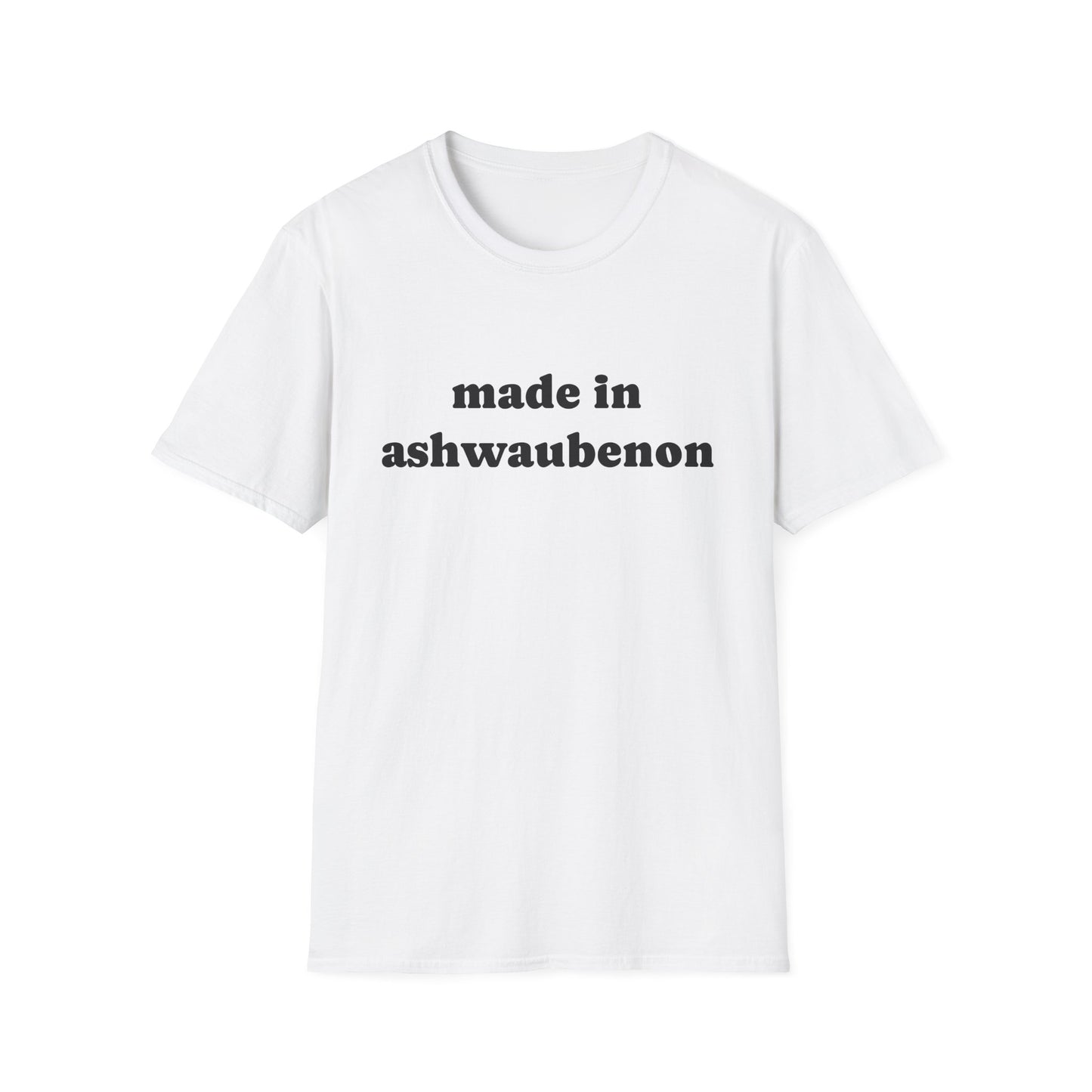 "Made in Ashwaubenon" Unisex Softstyle T-Shirt - Casual Comfort for Every Occasion