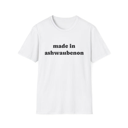 "Made in Ashwaubenon" Unisex Softstyle T-Shirt - Casual Comfort for Every Occasion