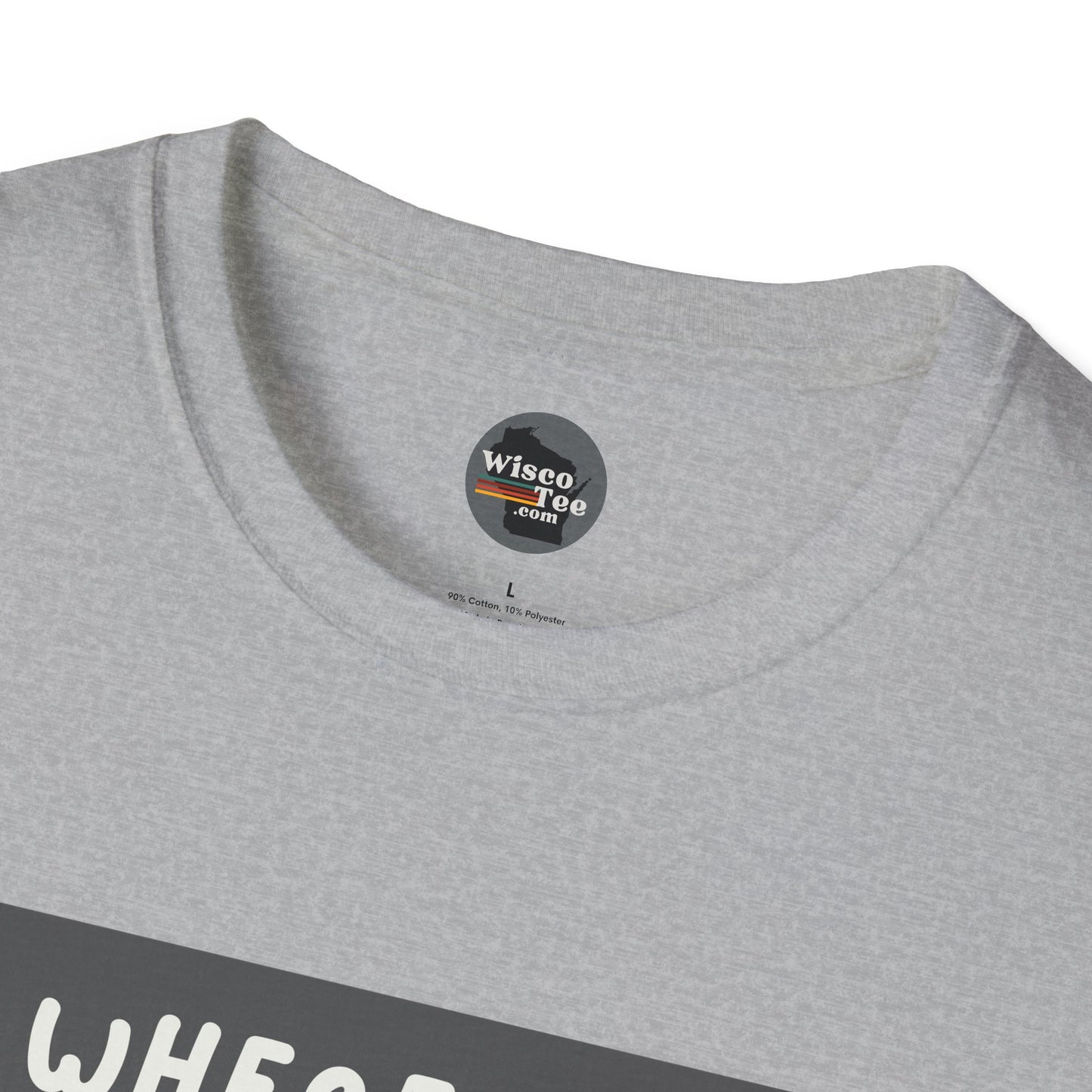 "Where the Hell is Ashwaubenon" Unisex Softstyle T-Shirt - Casual Comfort for Every Occasion
