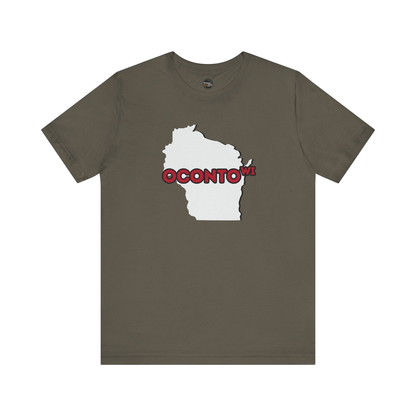 Oconto WI - Wisconsin City Pride T-shirt - Beautifully Soft and Comfortable