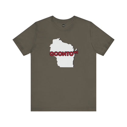 Oconto WI - Wisconsin City Pride T-shirt - Beautifully Soft and Comfortable