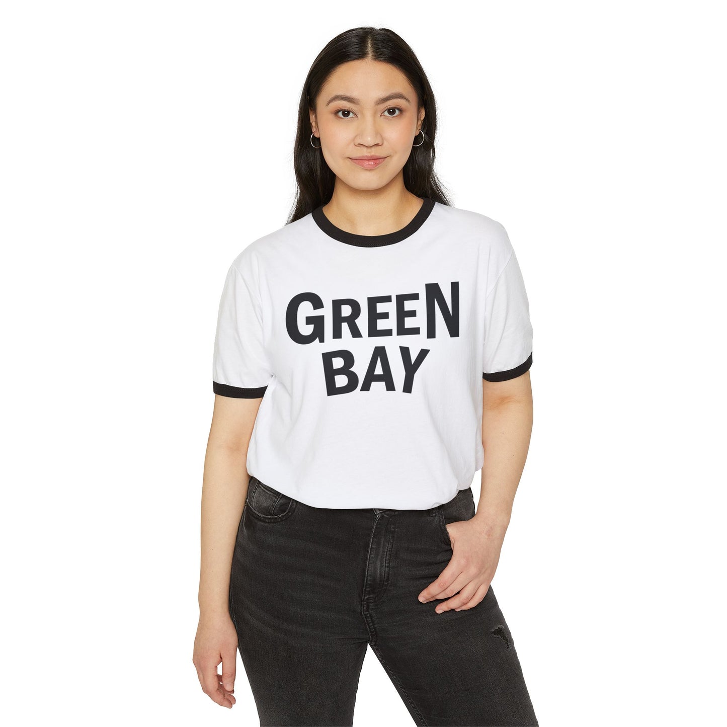 GREEN BAY - Unisex Cotton Ringer T-Shirt