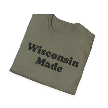 "Wisconsin Made" Unisex Softstyle T-Shirt - Casual Comfort for Every Occasion