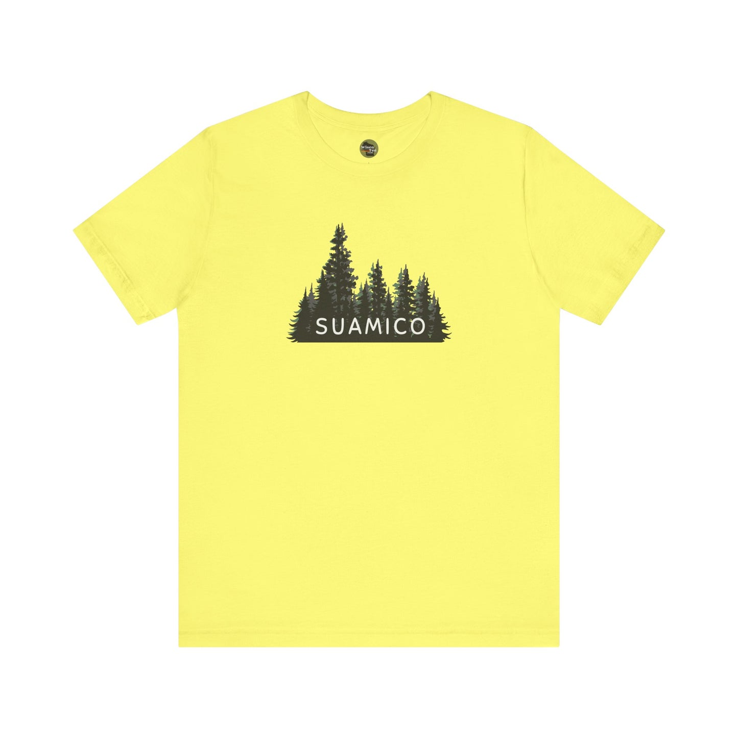 Suamico Forest Graphic Unisex Tee - Nature Inspired Short Sleeve Shirt